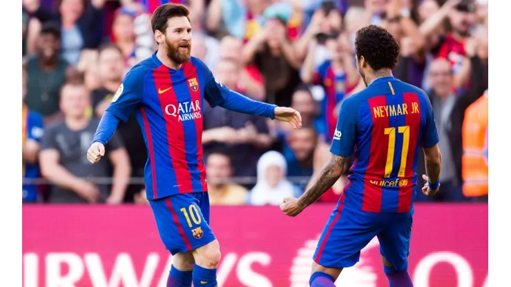 Ney y Messi en sus tiempos culés.