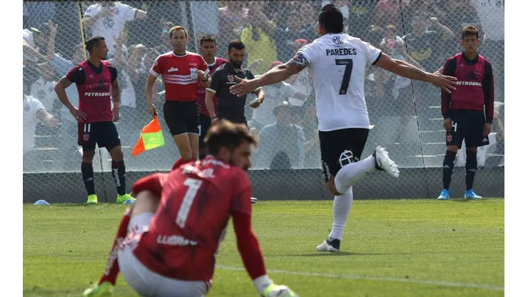 Paredes y su gol 216.