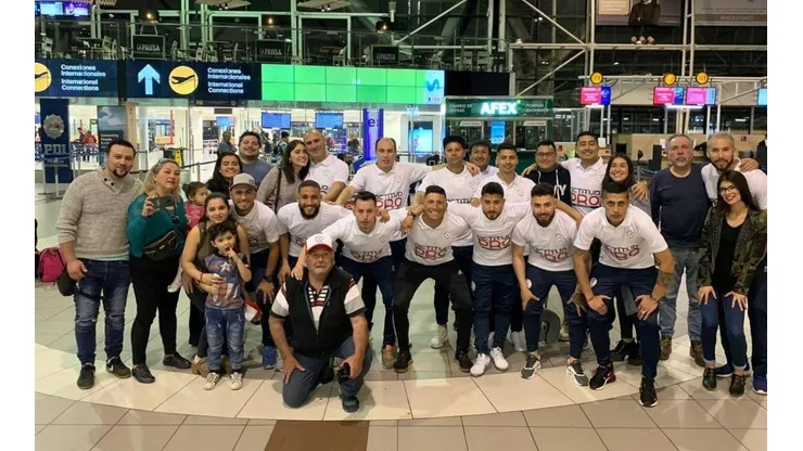 Los jugadores de la Selección Nacional de Minifootball viajaron con destino a Grecia.