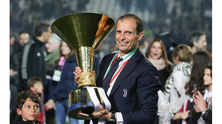 Allegri conquistó seis Scudettos consecutivos.