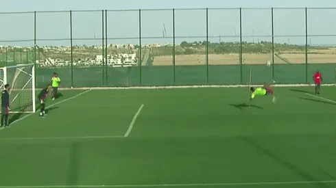Atenti Rueda: el golazo de Luis Fernando Muriel en el último entrenamiento de Colombia