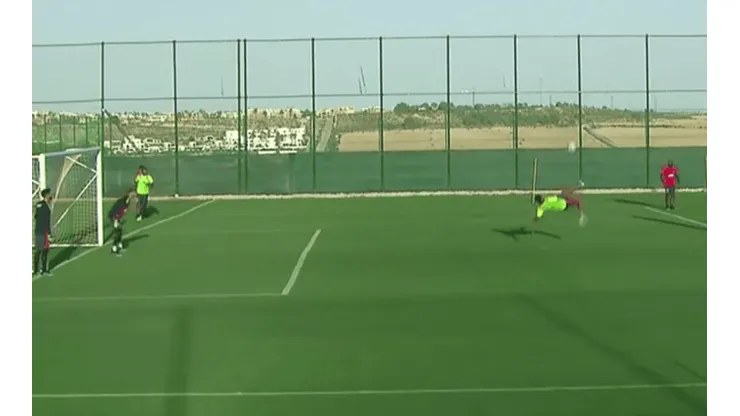 Atenti Rueda: el golazo de Luis Fernando Muriel en el último entrenamiento de Colombia