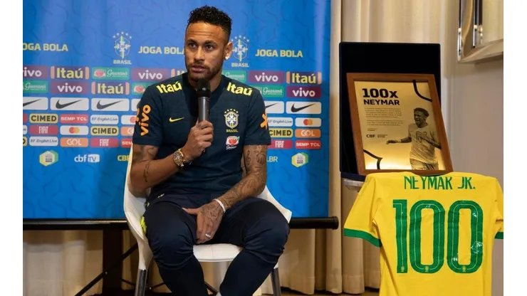 Neymar jugará su partido 100 con Brasil
