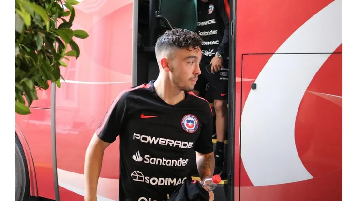 Castro ya concentra con la selección chilena.