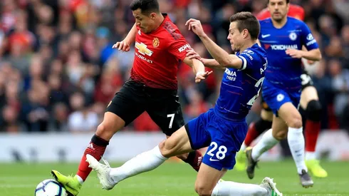 Alexis Sánchez anotó cinco goles en un año y medio con Manchester United