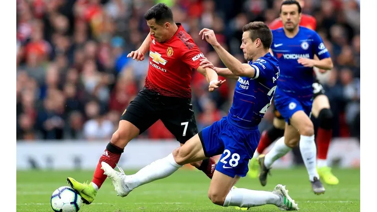 Alexis Sánchez anotó cinco goles en un año y medio con Manchester United