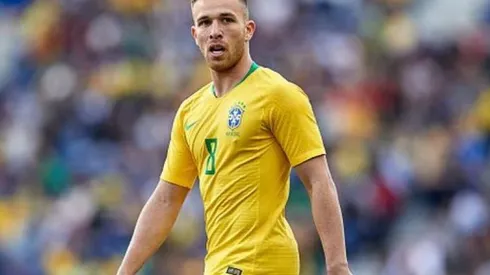Arthur Melo no se quiere perder ningún partido de la selección de Brasil