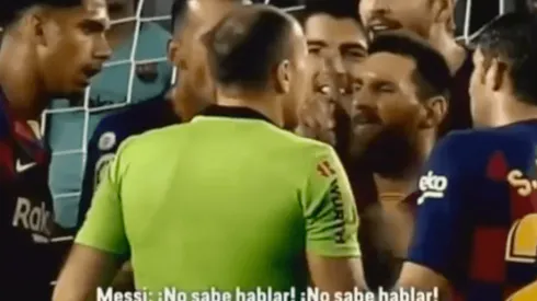 La defensa de Lionel Messi por expulsión a Dembélé: "¡No sabe hablar!"