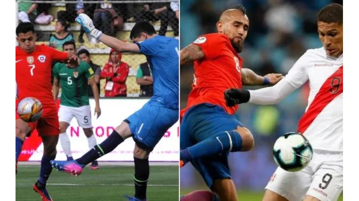 Chile vs. Bolivia y Perú