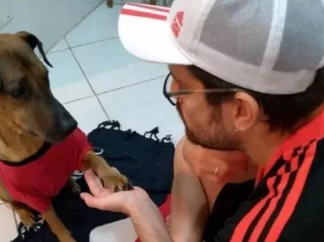 Hincha del Flamengo se pierde la semi para salvar a su perrito con cáncer