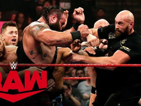 Tyson Fury y Braun Strowman se van a las manos en RAW
