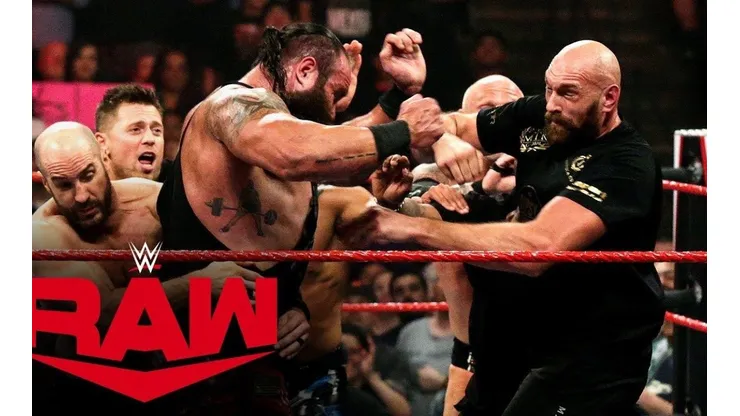 Tyson Fury y Braun Strowman se van a las manos en RAW