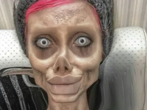 Arrestan a "Angelina Jolie zombie" en Irán