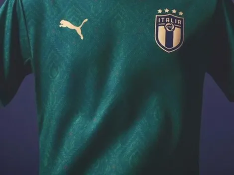 La nueva camiseta renacentista de la selección de Italia