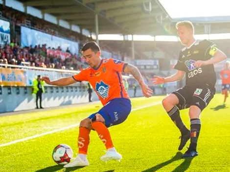 ¡Llega encendido! Niklas Castro anota doblete en triunfo del Aalesunds