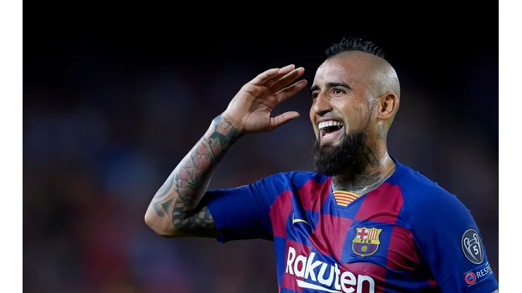 El King marcó un gol