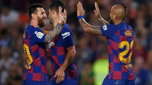 Vidal jugó un partidazo