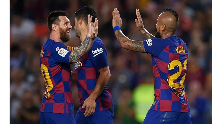 Vidal jugó un partidazo