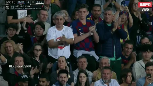 Ovación para el King