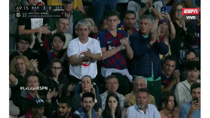 Ovación para el King