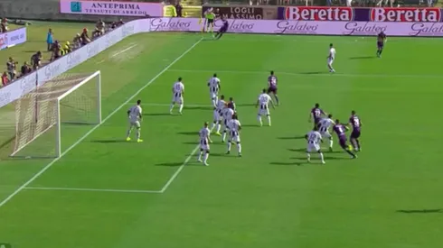 ¡Crack! Erick Pulgar mete preciso centro para triunfo de la Fiorentina