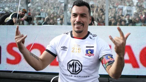 Esteban Paredes en su jornada de gloria.