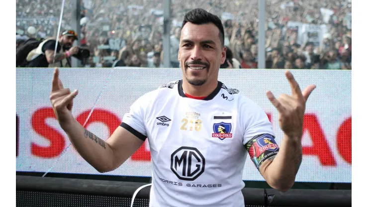 Esteban Paredes en su jornada de gloria.