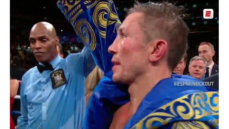 Golovkin vence a Derevyanchenko y es el nuevo campeón peso mediano de la FIB