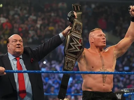 Video | ¡Nuevo campeón! Brock Lesnar alza el título de WWE