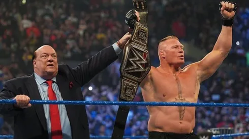 Lesnar es nuevamente campeón de WWE.