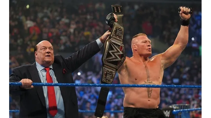 Lesnar es nuevamente campeón de WWE.