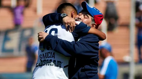 Maradona conquistó su primera victoria.