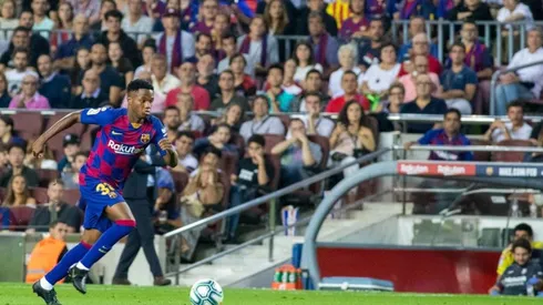 La lesión dejó por fuera a Ansu Fati de la lista.