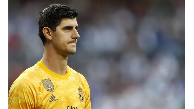 Zidane habla sobre Courtois