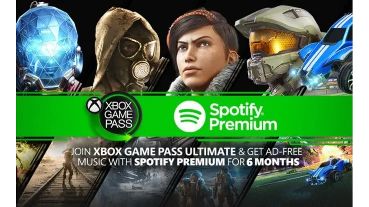 Por suscribirte a Xbox Game Pass te llevas 6 meses de Spotify Premium