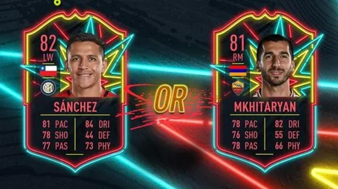 Sánchez llega como Ones To Watch en un SBC de FIFA 20