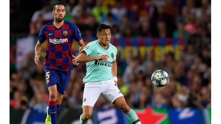 Alexis contra el Barcelona.
