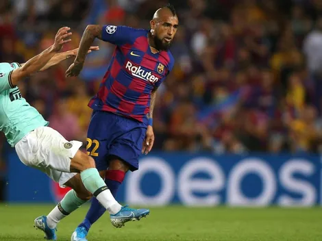 El festejo de Vidal tras triunfo: "Todos juntos a por todo"