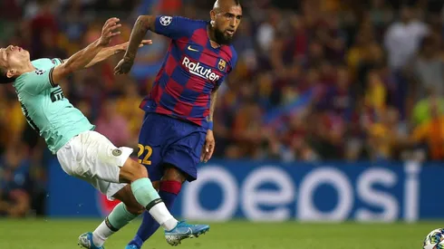 El festejo de Arturo Vidal tras triunfo en Champions League: "Todos juntos a por todo"