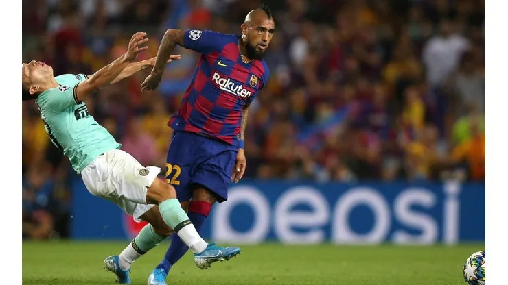 El festejo de Arturo Vidal tras triunfo en Champions League: "Todos juntos a por todo"