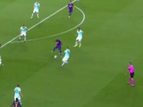 Lujito: Arturo Vidal resuelve con un preciso taco entre dos rivales