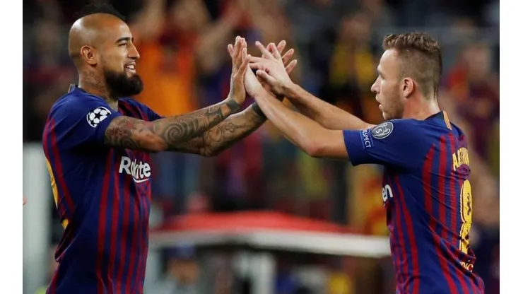 El brasileño Arthur reconoce el trabajo de Arturo Vidal