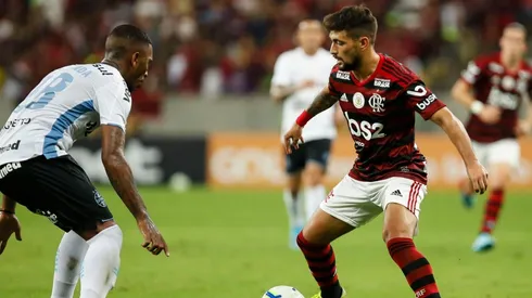 Gremio y Flamengo, por la semifinal de la Copa Libertadores 2019.