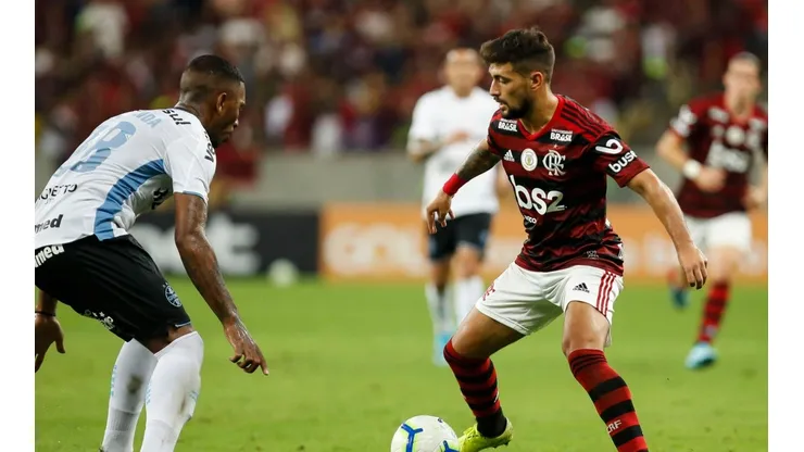 Gremio y Flamengo, por la semifinal de la Copa Libertadores 2019.