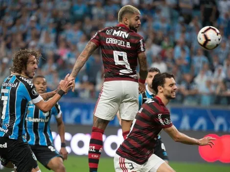 Flamengo rescata un valioso empate en su visita a Gremio por Libertadores