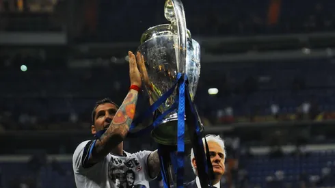 Materazzi fue campeón de Europa en el año 2010.