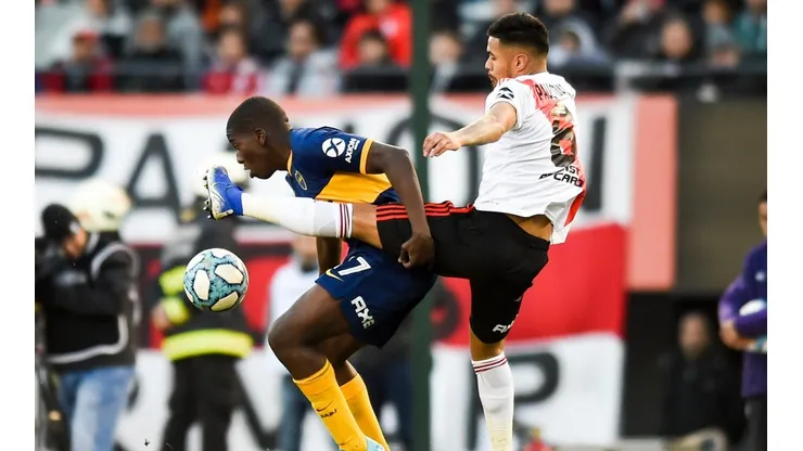 Paulo Díaz jugó en el último encuentro entre River Plate vs Boca Juniors, por la Superliga de Argentina.