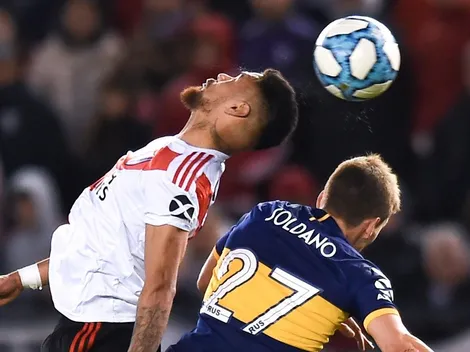 Paulo Díaz es la única duda de River para el Superclásico ante Boca