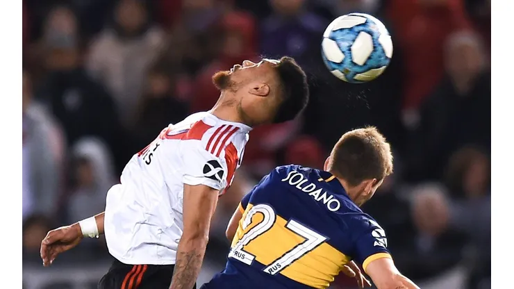 Paulo Díaz no desentonó en el primer clásico hace un mes (0-0)