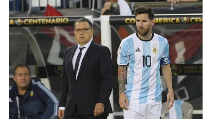 Martino y Messi coincidieron en la selección argentina y en Barcelona.